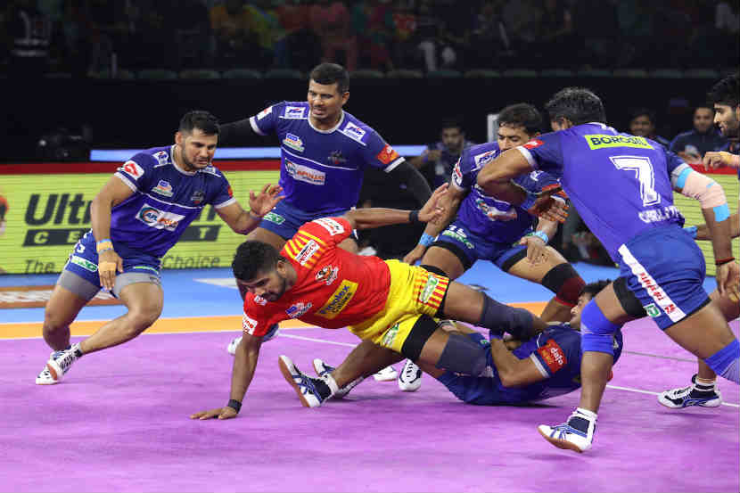 Pro Kabaddi 7 : हरयाणा स्टिलर्सकडून गुजरात फॉर्च्युनजाएंटचा धुव्वा