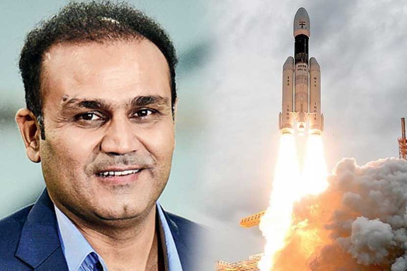 “ISRO वो है, जहा मुश्किले शर्मिंदा है”; सेहवागने जिंकली नेटकऱ्यांची मनं