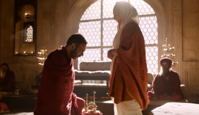 आपके एक बेटे ने आपके लिए स्वराज खड़ा कर दिया, दूसरे को जूता पहनाने का मौका तो दे। - तान्हाजी मालुसरे (अजय देवगण)