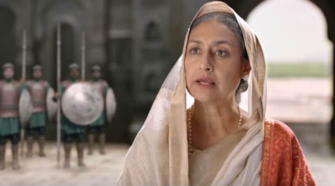 जब तक कोंढाणा पर फिर से भगवा नहीं लहराता, हम जूते नहीं पहनेंगे। - जीजाबाई (पद्मावती राव)