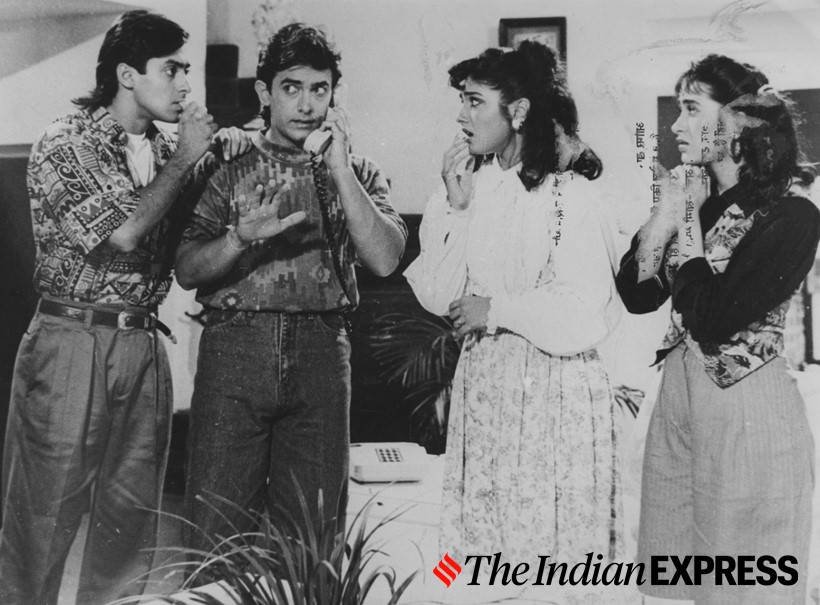 ‘अंदाज अपना अपना’ हा चित्रपट बॉलिवूडमधील लोकप्रिय चित्रपटांपैकी एक म्हणून ओळखला होतो.