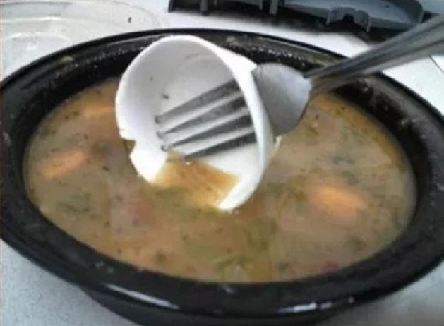 काटा चमचा आणि सूप