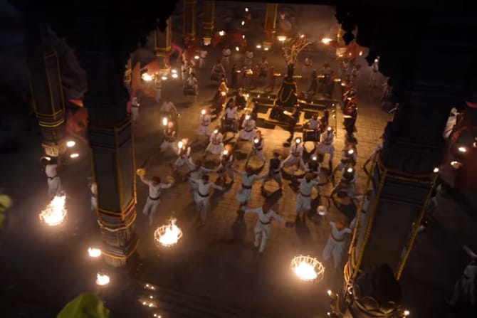 या गाण्यात अभिनेता अजय देवगण आणि काजोलने ठेका धरला आहे.