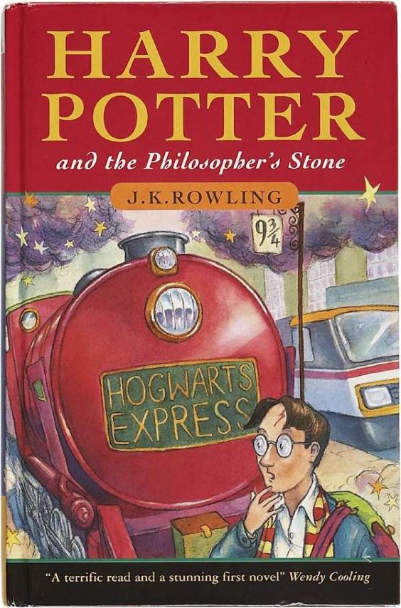 पाचव्या क्रमांकावर आहे Harry Potter and the Philosopher's Stone हे पुस्तक.