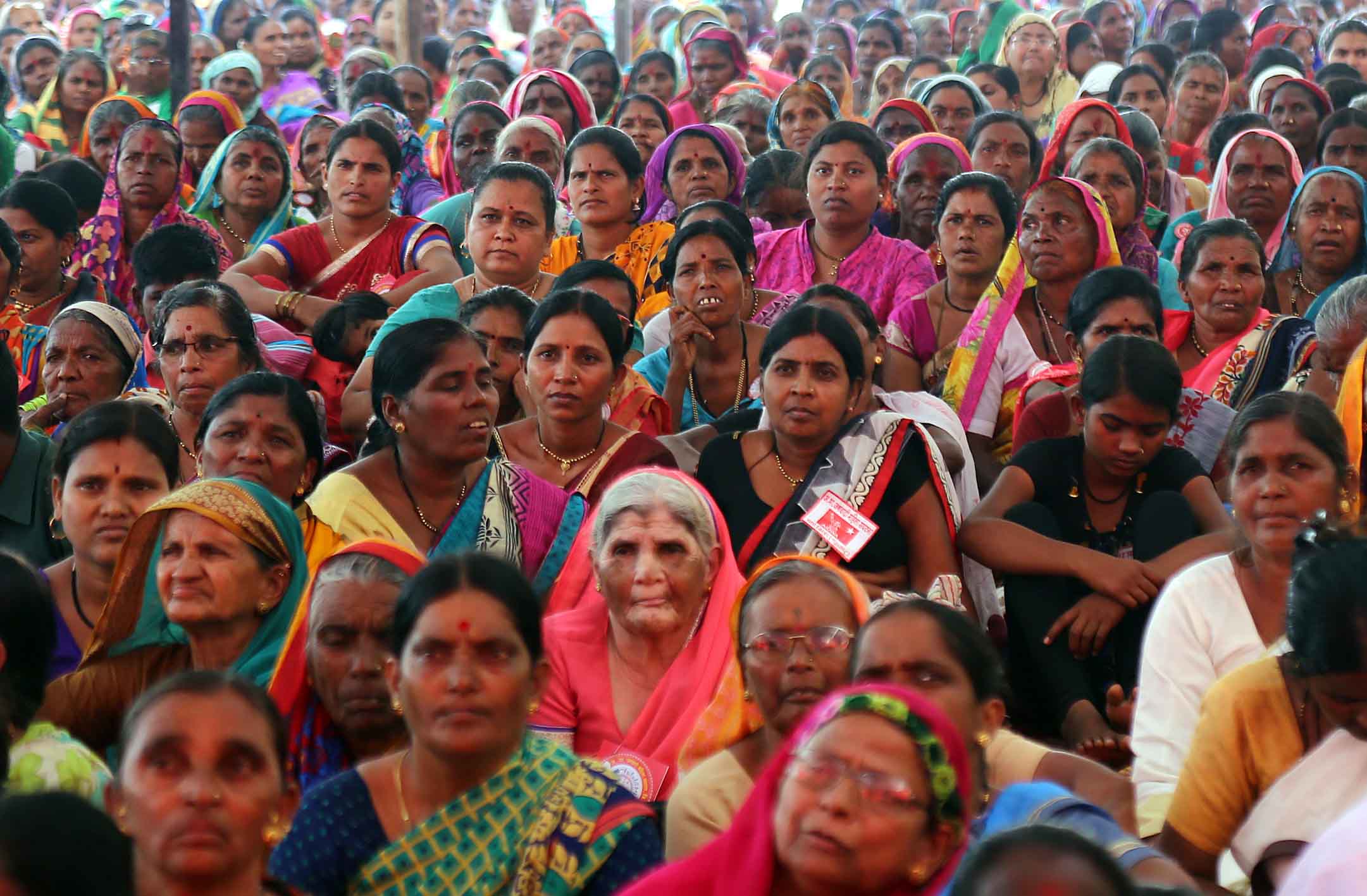 शांततेच्या मार्गाने हे आंदोलन करण्यात आलं(फोटो सौजन्य : निर्मल हरिनंदन)