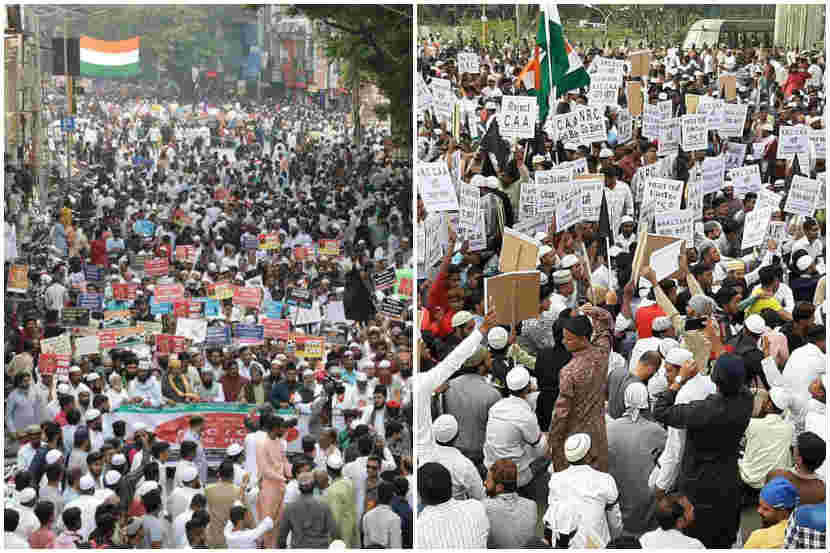 पुणे/पिंपरी-चिंचवड : सुधारित नागरिकत्व कायदा आणि राष्ट्रीय नागरिक नोंदवही याविरोधात दोन्ही शहरांमध्ये मोर्चे काढण्यात आले होते.