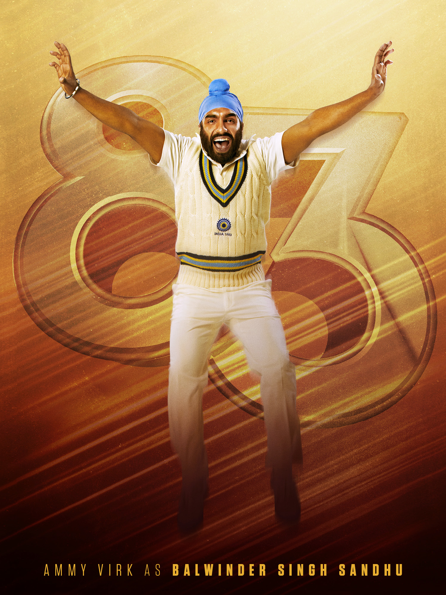 अ‍ॅमी विर्क - क्रिकेटर बलविंदर सिंह संधू (फोटो सौजन्य - ट्विटर)