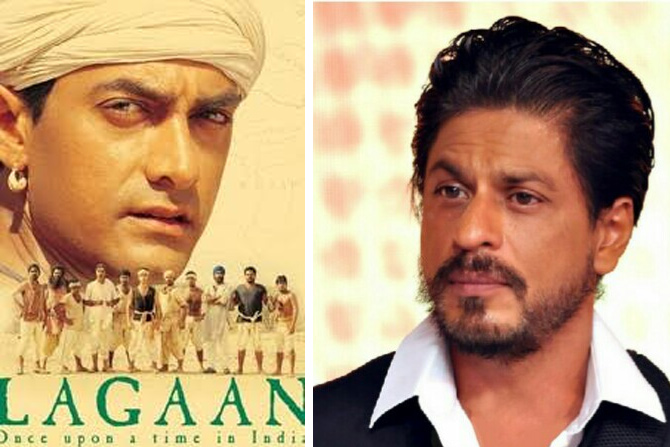 ५) शाहरुख खान / 'लगान' - शाहरुख खानला अगोदर 'लगान' चित्रपट ऑफर करण्यात आला होता. शाहरुख खानने नाकारलेला हा चित्रपट खूप हिट ठरला.