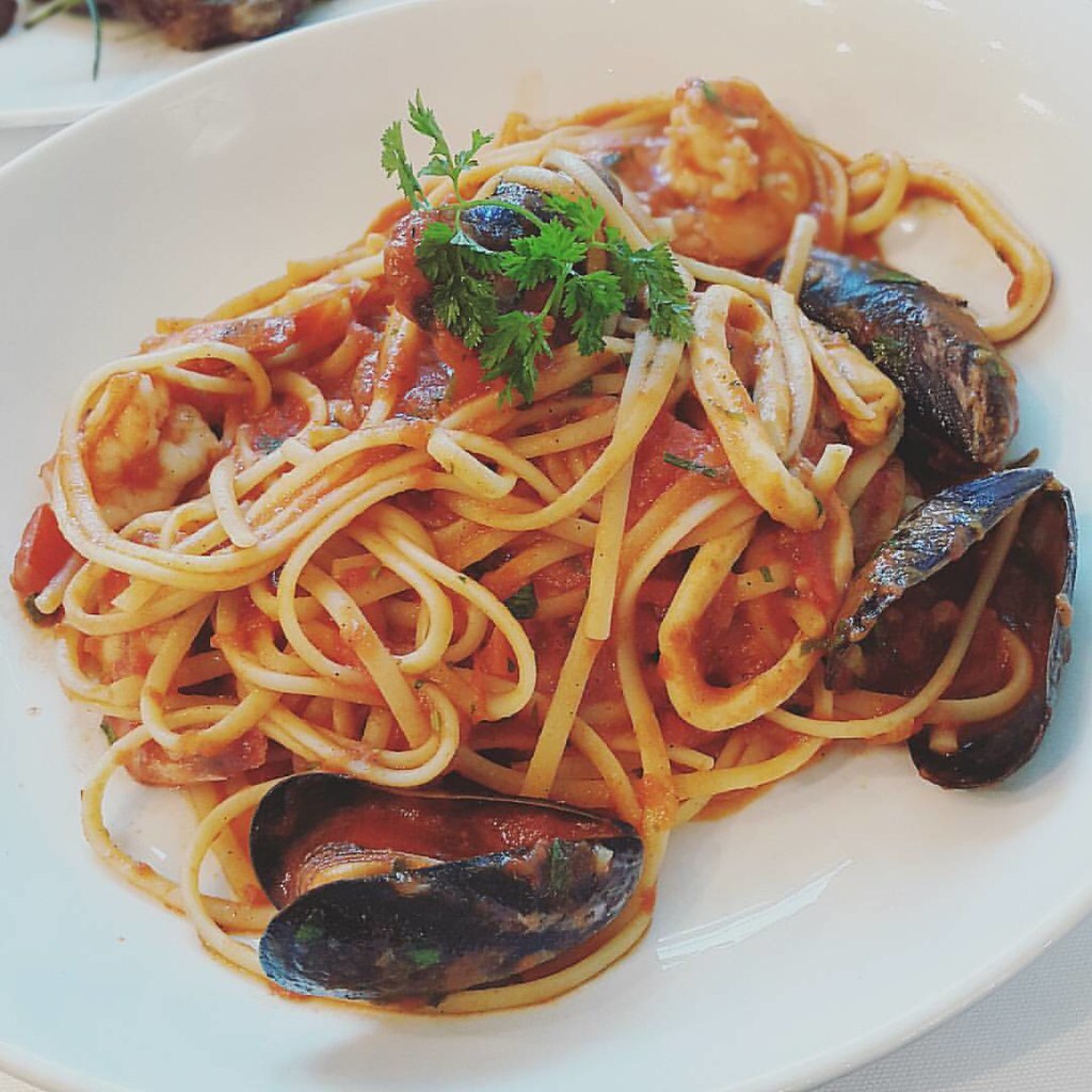 ७) लिन्गिन पास्ता (Linguine)
