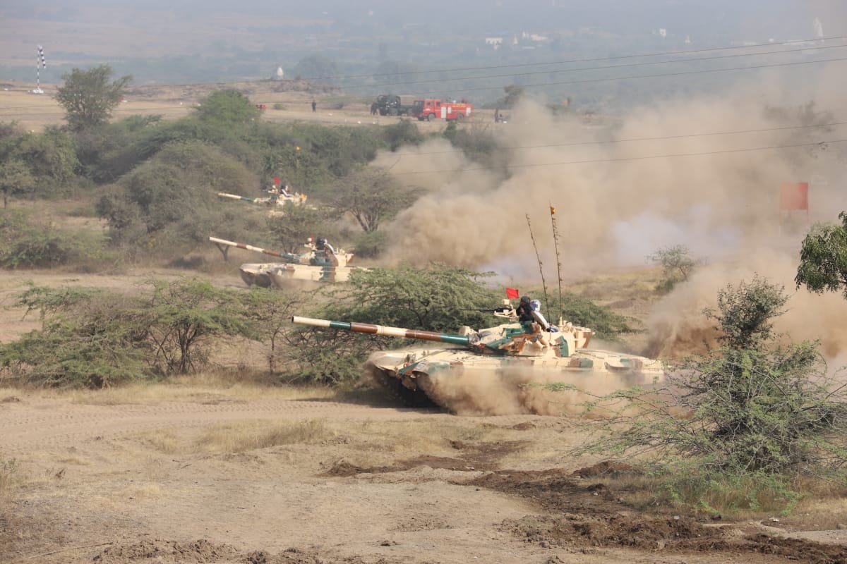 भारतीय लष्कराने २००४ पासून अर्जुन रणगाडयाचा वापर सुरु केला. (फोटो सौजन्य - पवन खेंग्रे)