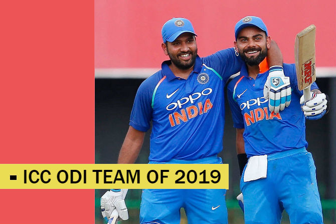 ICC ने 2019 चा सर्वोत्तम एकदिवसीय संघ जाहीर केला. त्यात काही भारतीयांचाही समावेश आहे.