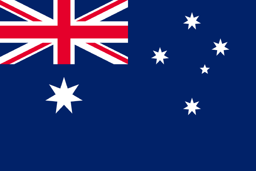 फरक फक्त दोन्ही झेंड्यांमधील स्टार्समध्ये आहे. ऑस्ट्रेलियन झेंड्यावर सहा पांढरे स्टार्स आहेत. तर न्यूझीलंडच्या झेंड्यावर चार स्टार्स आहेत. (हा झेंडा ऑस्ट्रेलियाचा आहे.)