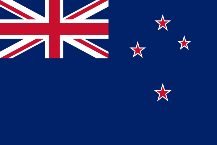 न्यूझीलंड आणि ऑस्ट्रेलिया - दोन्ही देश जगातील सर्वात सुंदर देशांपैकी एक म्हणून ओळखले जातात. दोन्ही देशांचे झेंडे एकसारखेच आहेत. (हा झेंडा न्यूझीलंडचा आहे.)