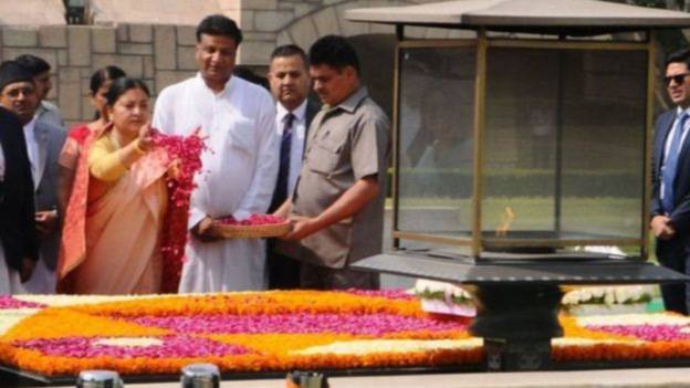 विद्या देवी भंडारी - नेपाळच्या राष्ट्राध्यक्षा (१७ ते २१ एप्रिल २०१७) - नेपाळच्या राष्ट्राध्यक्षा विद्या देवी भंडारी यांनी एप्रिल महिन्यात अहमदाबादचा दौरा केला होता.