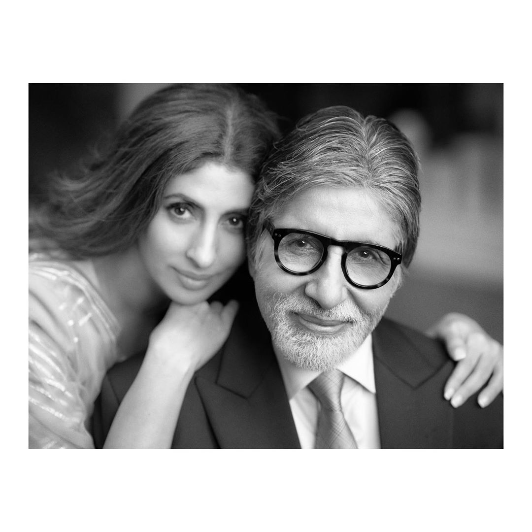 बिग बींना श्वेता आणि अभिषेक अशी दोन मुलं आहेत. मात्र श्वेता ही त्यांची लाडकी लेक असल्याचं बऱ्याचदा पाहायला मिळतं. (सौजन्य : श्वेता बच्चन-नंदा इन्स्टाग्राम)