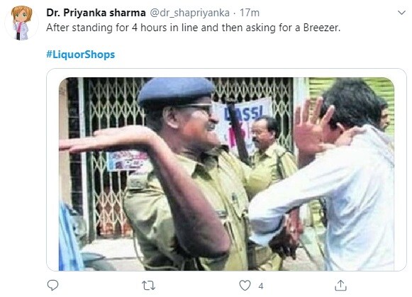 चार तास रांगेत उभा राहून...
