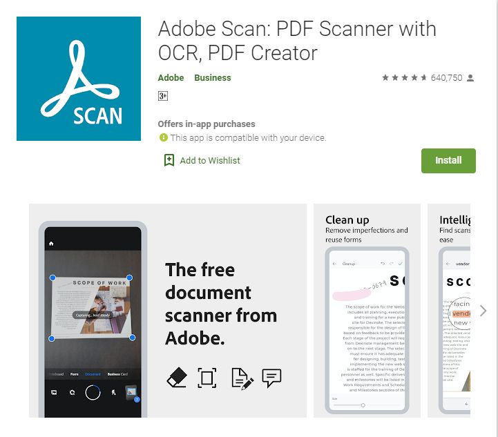 CamScanner ला पर्याय: Adobe Scan आणि Microsoft Office Lens हे दोन अॅप्स कॅमस्कॅनरला उत्तम पर्याय आहेत.