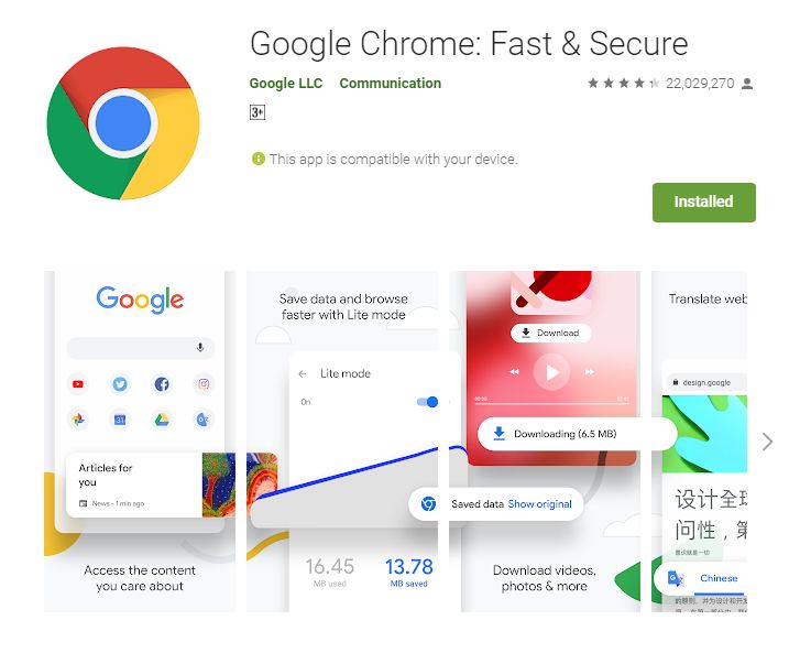 UC Browserला पर्याय : गुगल क्रोम आणि Mozilla Firefox हे दोन्ही ब्राउझर UC Browser पेक्षा अधिक सुरक्षित, विश्वासार्ह आणि लोकप्रियही आहेत.