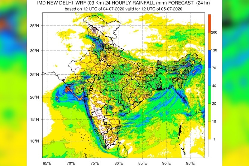 पुढील तीन तास मुंबईत मुसळधार; हवामान खात्याचा इशारा