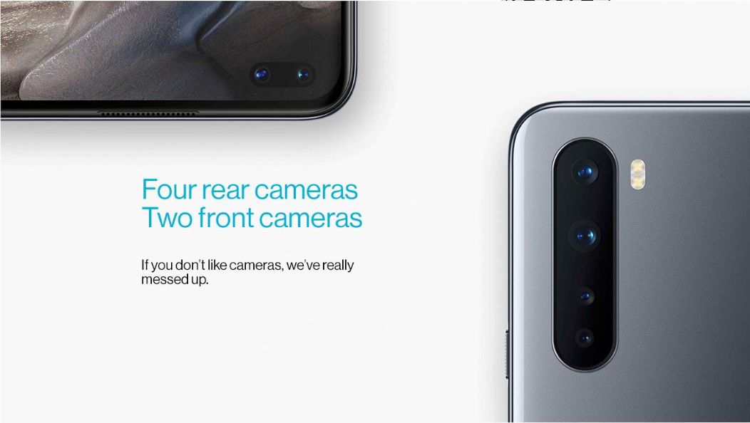 OnePlus Nord मध्ये सेल्फीसाठी 32+8 मेगापिक्सेलचा ड्युअल कॅमेरा सेटअप देण्यात आला आहे. यामध्ये सोनी आयएमएक्स 616 सेन्सर आहे.