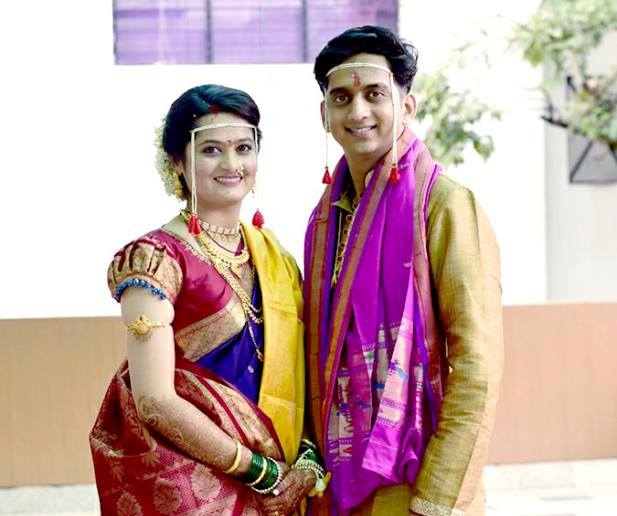 अभिनेता अयेम वाघ व त्याची पत्नी साजिरी