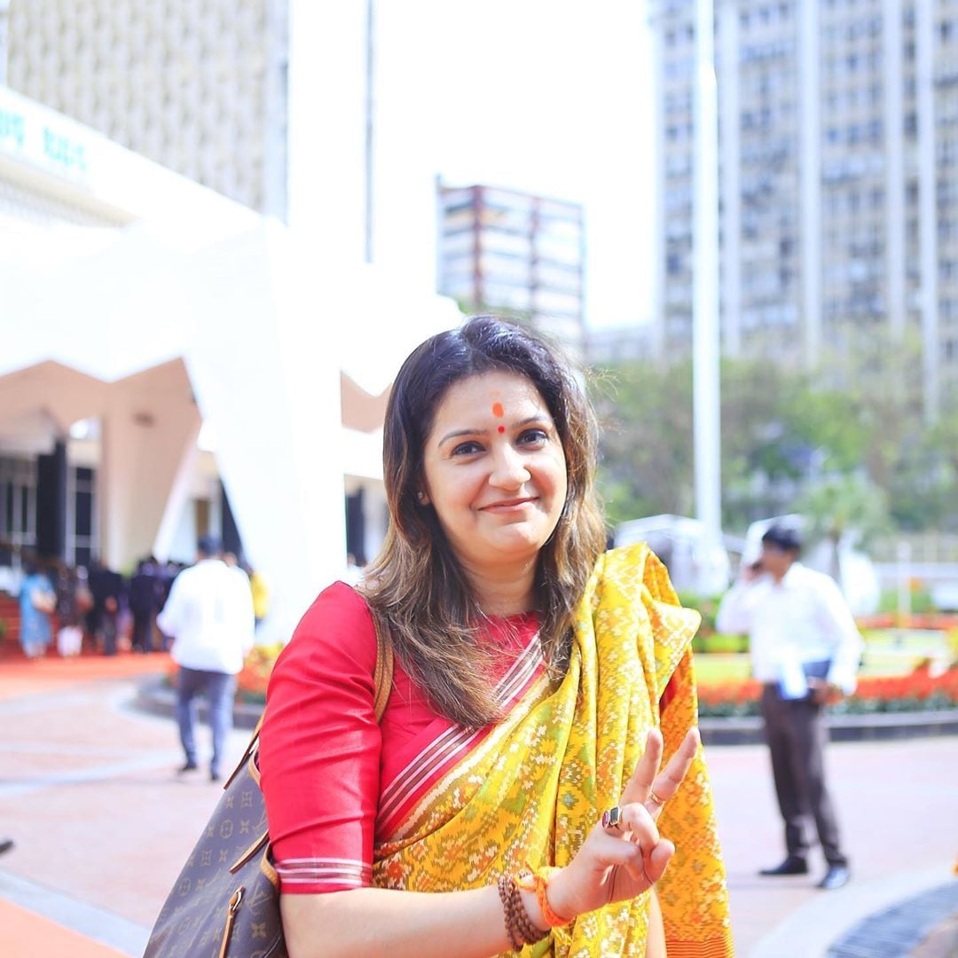 लोकसभा निवडणुकीच्या काळात त्यांनी काँग्रेसचा राजीनामा दिला. त्यानंतर सध्या महाराष्ट्रात सत्तेत असलेल्या शिवसेनेत त्यांनी प्रवेश केला. प्रवक्ता म्हणून त्यांच्यावर जबाबदारी सोपवण्यात आली आहे. तसेच शिवसेनेकडून त्यांना राज्यसभेवरही पाठवण्यात आलं. सध्या प्रवक्ता आणि राज्यसभेच्या खासदार आहेत.