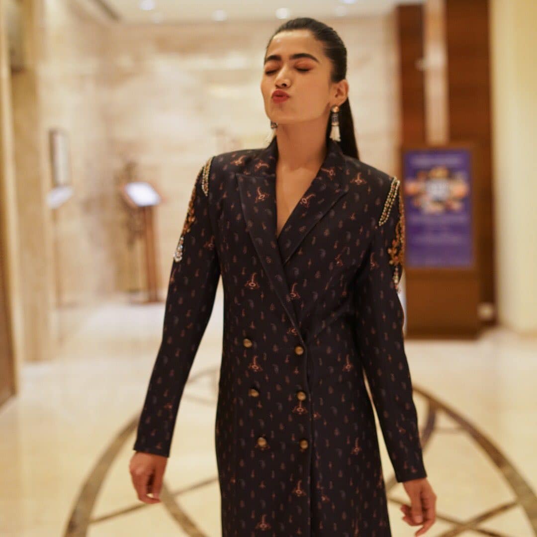 अभिनेत्री रश्मिका मंदानाला Expression queen म्हणून ओळखलं जातं