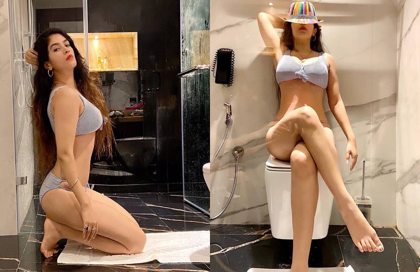 सध्या सोशल मीडियावर बिग बॉस ११ फेम अभिनेत्री बंदगी कालरा सध्या चर्चेत आहे.