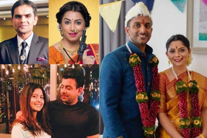 असे अनेक मराठी कलाकार आहेत ज्यांनी फिल्म किंवा टीव्ही इंडस्ट्रीबाहेरचा जोडीदार शोधला आहेत. यात काहींचं लव्ह मॅरेज आहे तर काहींचं अरेंज. असे कोणते मराठी कलाकार आहेत, जे पाहुयात..