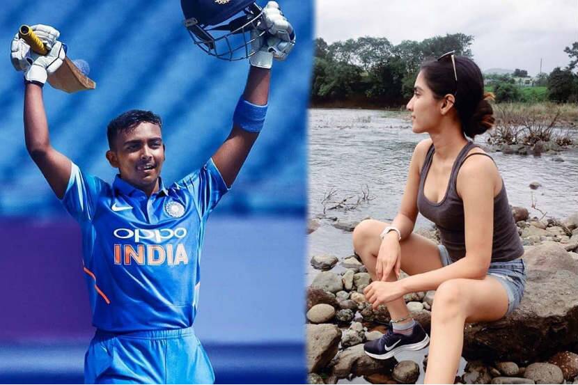 भारताचा युवा सलामीवीर पृथ्वी शॉ हा भारतीय क्रिकेटमधील उदयोन्मुख खेळाडूंपैकी एक मानला जातो. सध्या एका अभिनेत्रीसोबत त्याचं नाव जोडलं जात आहे.