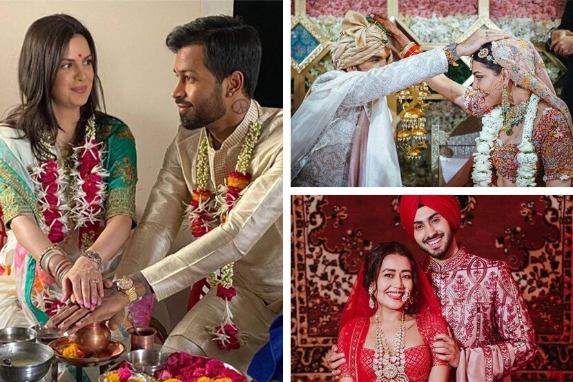 बॉलिवूडमधील आणि छोट्या पडद्यावरील अनेक कलाकारांनी २०२० या वर्षात लग्न केले. काहींनी कोर्टात लग्न केले तर काहींनी मोजक्याच लोकांच्या उपस्थित लग्न केले. चला जाणून घेऊया २०२० वर्षात लग्न बंधनात अडकलेल्या कलाकारांविषयी...