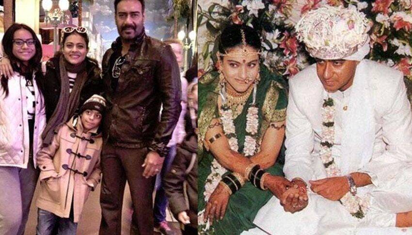 रिअल लाइफमध्ये काजोलची जोडी अजय देवगण बरोबर जमली. काजोल आणि अजयला दोन मुले आहेत. मुलीचे नाव न्यासा तर मुलाचे नाव युग आहे.