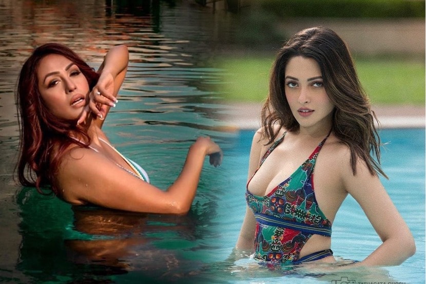 या फोटो गॅलरीत आपण प्रसिद्ध बॉलिवूड अभिनेत्रींनी पाण्यात केलेलं फोटोशूट पाहणार आहोत...