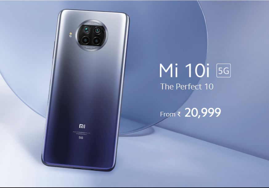 Mi 10i ची किंमत : 2021 मध्ये लाँच झालेला हा पहिला स्वस्त 5G स्मार्टफोन आहे. Mi 10i च्या 6 जीबी रॅम आणि 64 जीबी स्टोरेज व्हेरिअंटची किंमत 20 हजार 999 रुपये, 6 जीबी रॅम आणि 128 जीबी स्टोरेज व्हेरिअंटची किंमत 21 हजार 999 रुपये आणि 8 जीबी रॅम व 128 जीबी स्टोरेज व्हेरिअंटची किंमत 23 हजार 999 रुपये आहे. वनप्लस नॉर्डसोबत तुलना करायची झाल्यास वनप्लस नॉर्डच्या बेसिक व्हेरिअंटची किंमत 24,999 रुपये तर टॉप व्हेरिअंटची किंमत 29,999 रुपये आहे. म्हणजेच वनप्लस नॉर्डच्या तुलनेत Mi 10i बराच स्वस्त आहे.