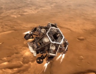 अमेरिकन अंतराळ संस्थेच्या मंगळ मोहिमेतील पर्सिव्हिअरन्स रोव्हर मंगळाच्या पृष्ठभागावर उतरलं आहे. भारतीय वेळेनुसार १९ फेब्रवारी रोजी रात्री अडीच वाजता नासाचं हे यान मंगळावर उतरलं. या यानाच्या मदतीने मंगळावर जीवसृष्टी अस्तित्वात होती की नाही यासंदर्भात संसोधन करण्यात येणार आहे. तसेच मानवाला मंगळावर पाठवण्यासाठी काय काय करण्याची गरज आहे यासंदर्भातही महत्वाचं संशोधन या मोहिमेअंतर्गत केलं जाणार आहे. (सर्व फोटो नासाच्या वेबसाईटवरुन साभार)