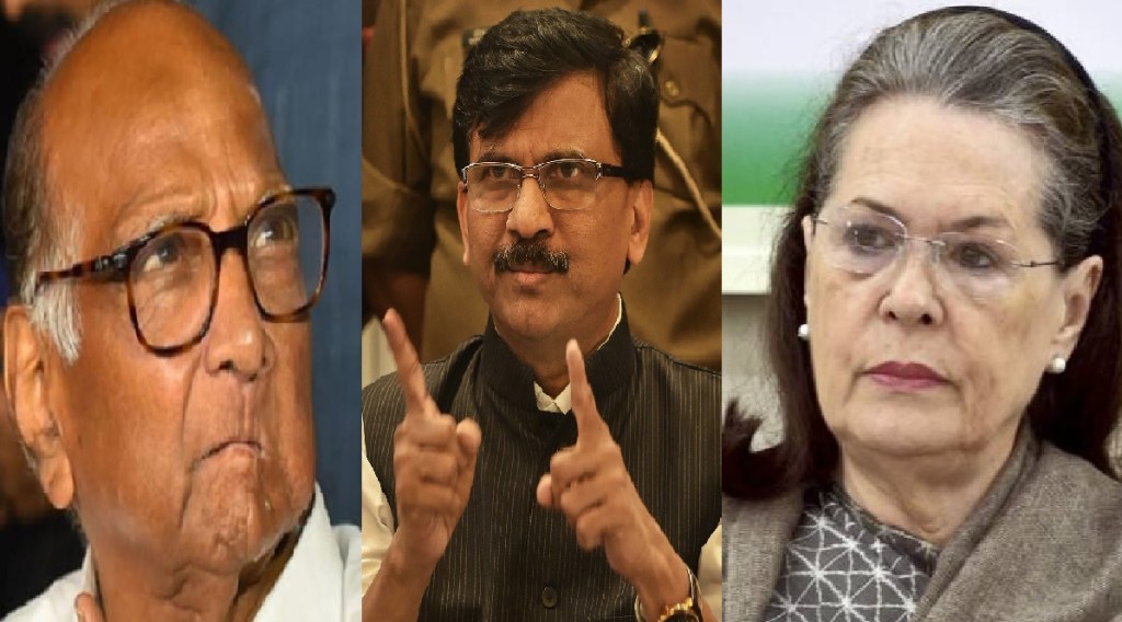 sanjay raut on sharad pawar sonia gandhi upa chief