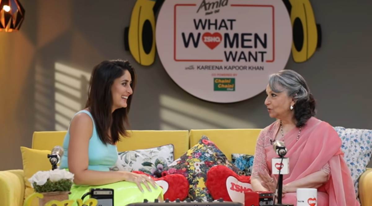 शर्मिला टागोर या लोकप्रिय अभिनेत्रींपैकी एक आहेत. what women want with kareena kapoor khan या शो मधील त्यांची मुलाखत सोशल मीडियावर प्रचंड व्हायरल झाली आहे. यात करीना आणि शर्मिला टागोर यांनी अनेक गोष्टींवर चर्चा केली.