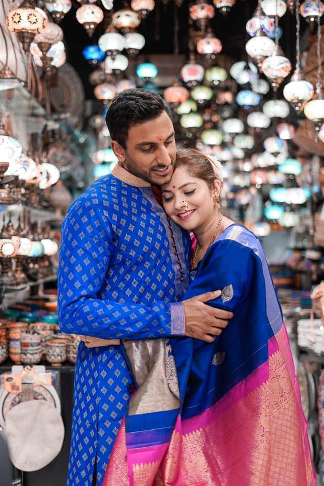 Sonalee-Kulkarni-Kunal Benodekar-Marriage