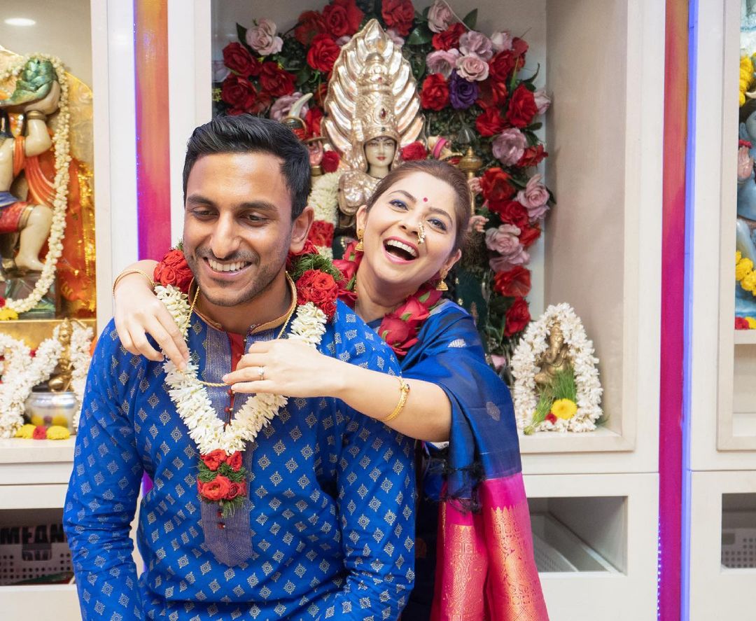 Sonalee-Kulkarni-Kunal Benodekar-Marriage