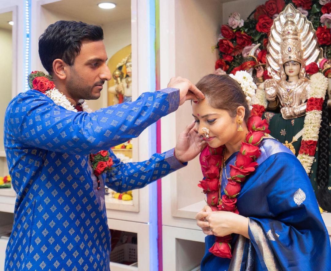 Sonalee-Kulkarni-Kunal Benodekar-Marriage