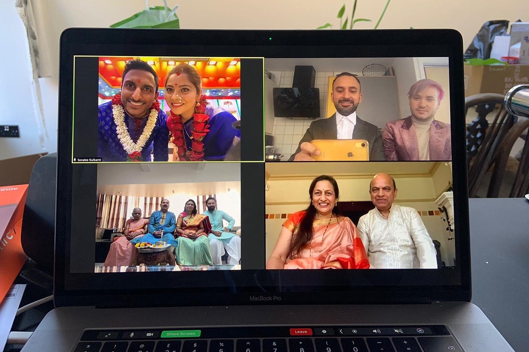 Sonalee-Kulkarni-Kunal Benodekar-Marriage