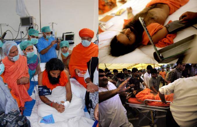 “अ‍ॅलोपॅथी हे मूर्ख विज्ञान आहे” असे विधान पतंजलीचे सर्वेसर्वा योगगुरु रामदेवबाबा यांनी केले होते. त्यानंतर वाद निर्माण झाला होता. रामदेवबाबा यांच्या वक्तव्याविरोधात 'आयएमए'नं आक्रमक पवित्रा घेतला. एका व्हायरल व्हिडिओचा संदर्भ देत आयएमएनं योगगुरु रामदेवबाबा यांच्यावर कारवाई करण्याची मागणी केली होती. (Express Archive Photo)