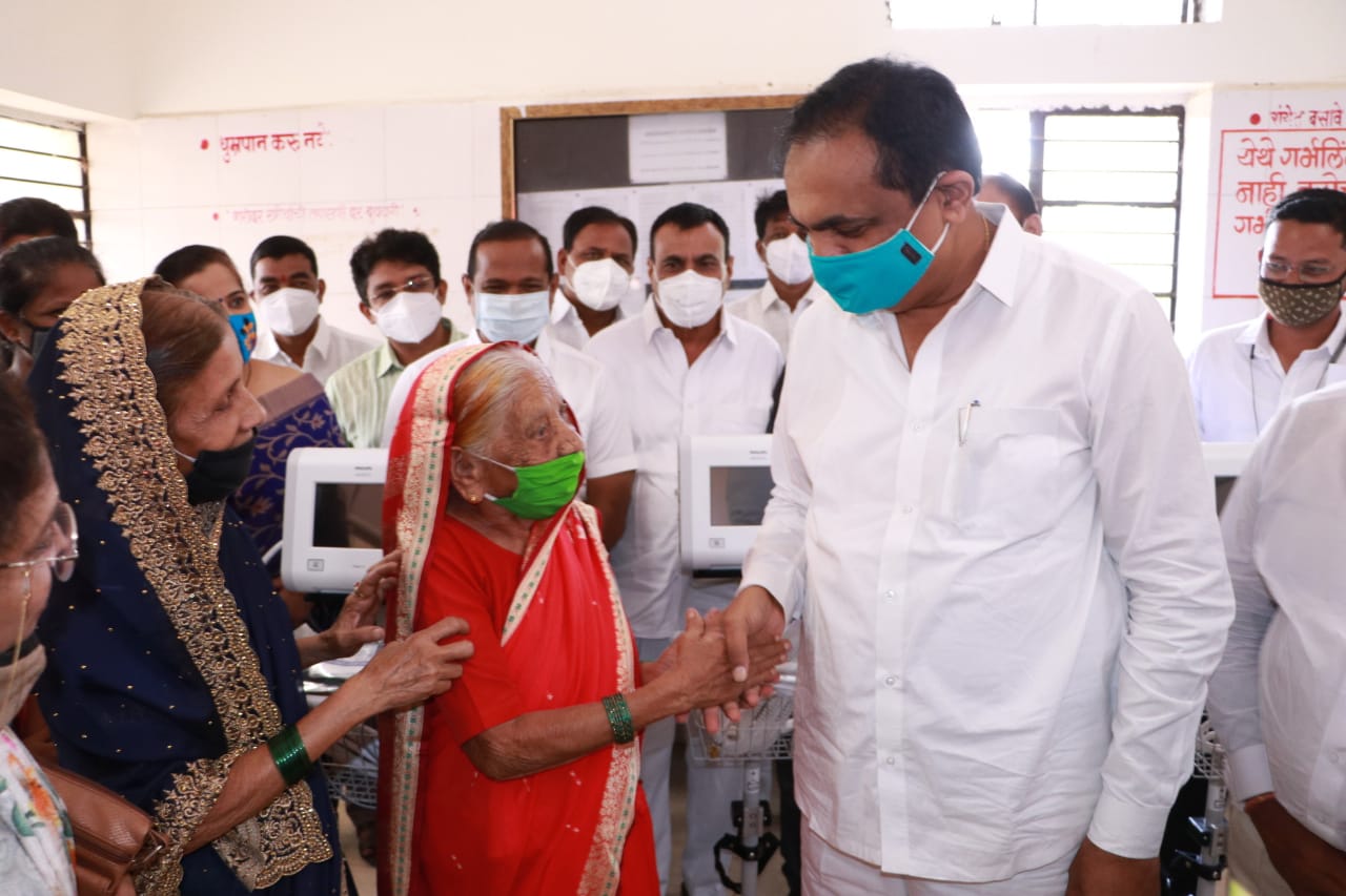 108 Year Old Covid-19 Vaccine Jayant Patil