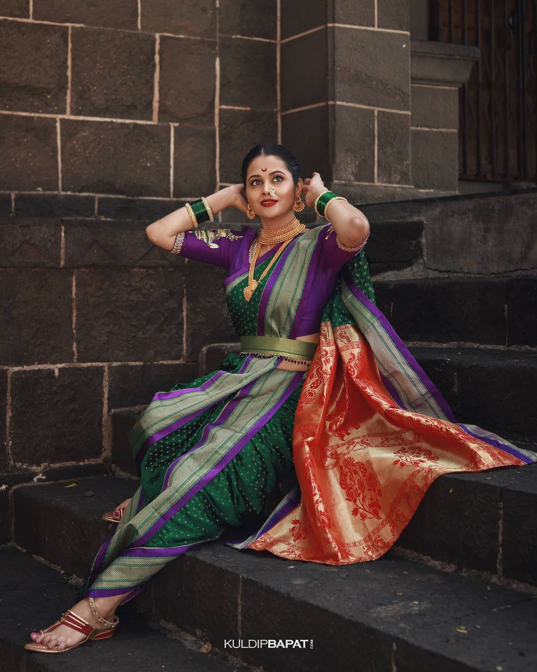 Deepti Devi Nauvari Saree Photos