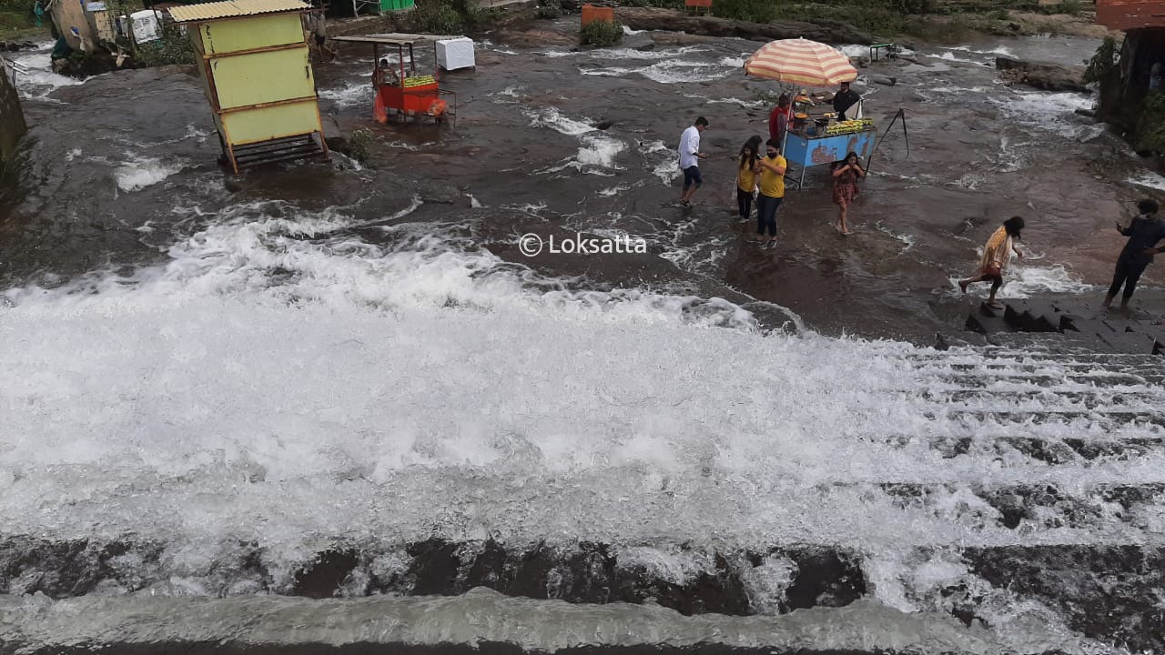 Lonavla Bushi Dam Overflows