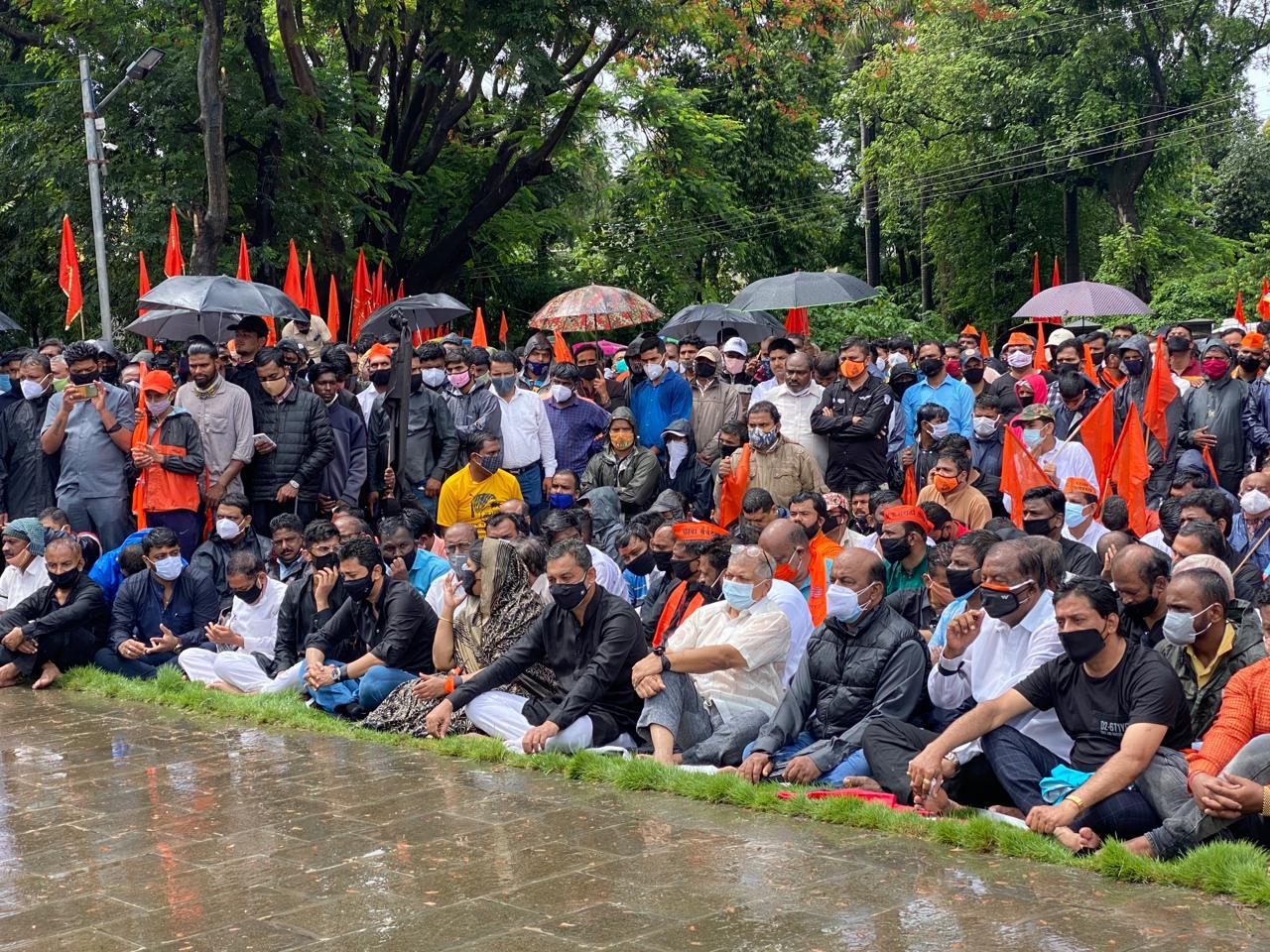 Maharashtra Reservation Protest, Maratha Aandolan