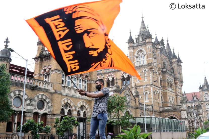 Maratha Reservation Maratha Morcha Bike Rally Mumbai