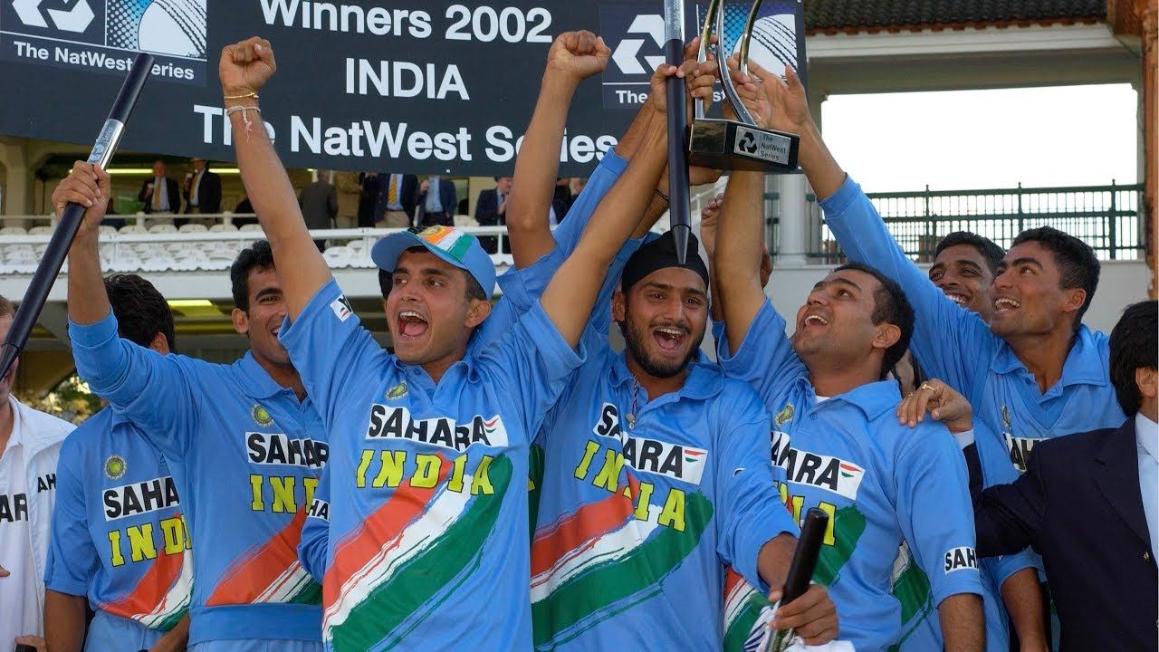 Sourav Gaguly, John Wright, Virendra Sehwag, 2002 England Series, 2002 England Series, 2002 Natwest Trophy