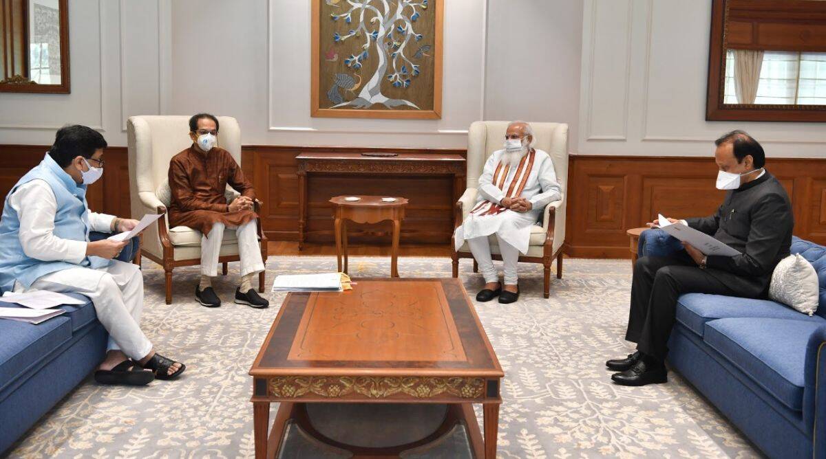 Maharashtra CM Uddhav Thackeray Narendra Modi Meet Maratha Reservation Marathi GST