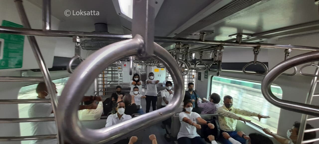 Yoga Mumbai Local International Yoga Day 2021